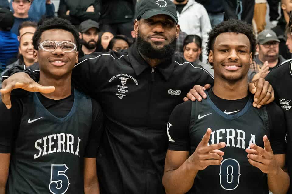 Bronny James Height – How Tall Are LeBron James Sons
